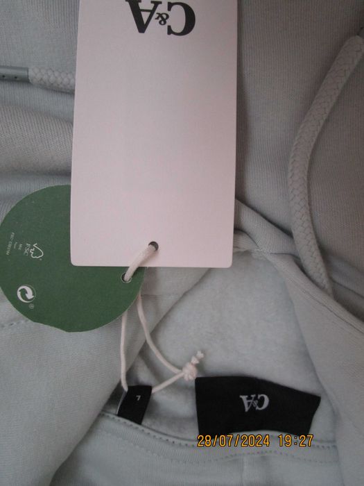 Мъжки суитшърт, размер L, бледо зелен