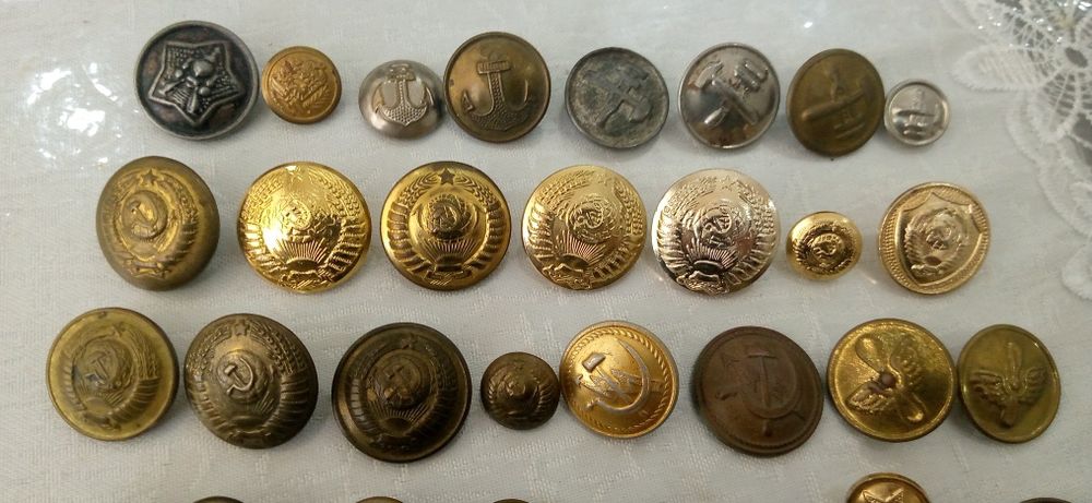 Царский пуговицы и другие для коллекции