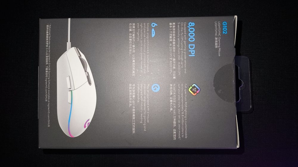 Компьютерная мышь Logitech g102