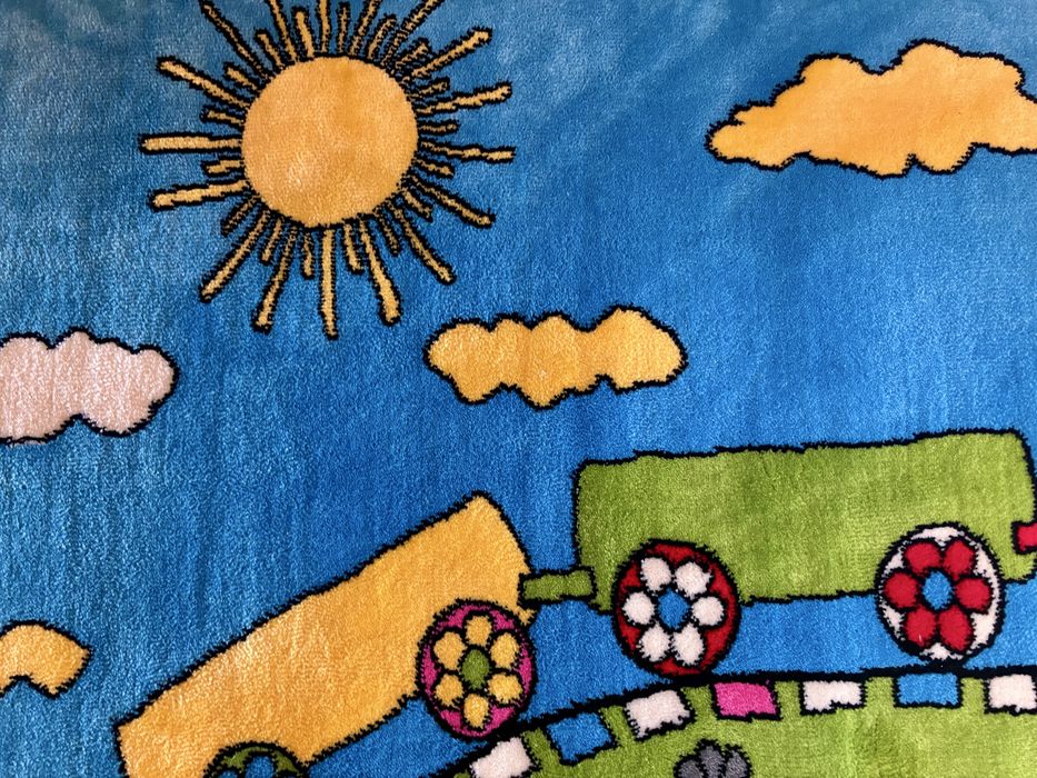 Детский коврик Паровозик