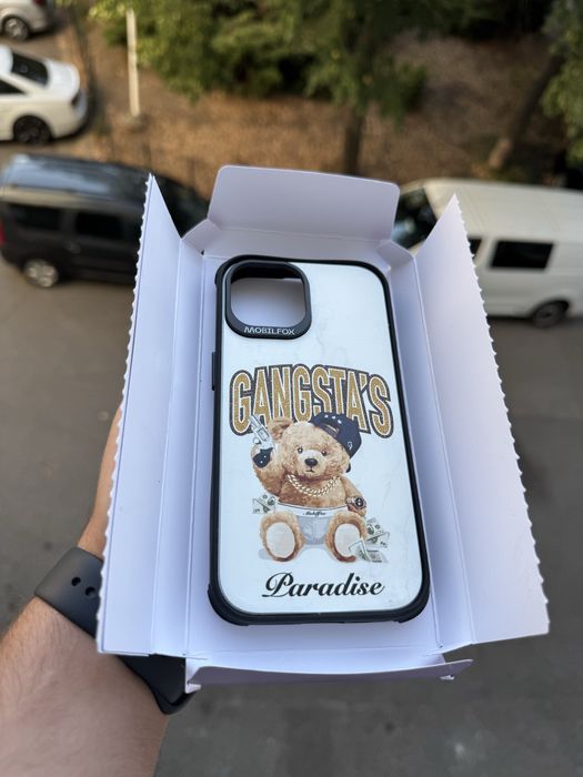 Husa MobilFox Pro Shock MagSafe Gangsta Bear - Apple iPhone 15