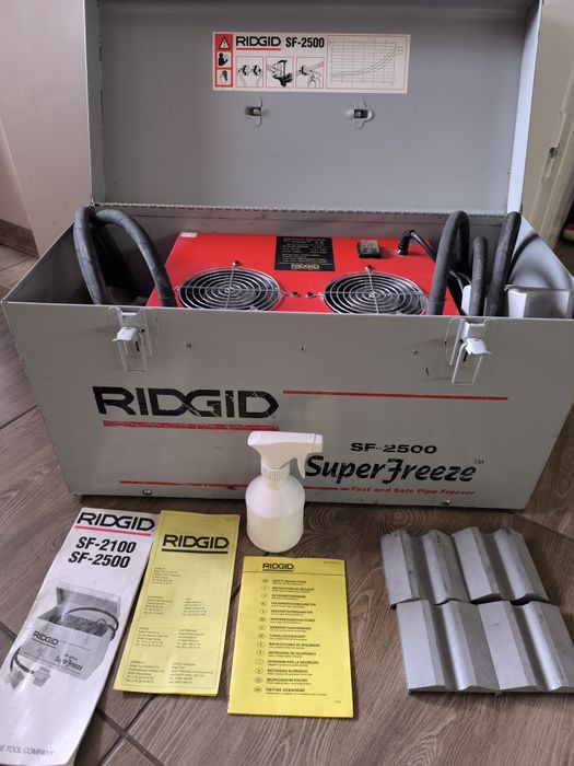 Уред за замразяване на тръбопроводи RIDGID SF-2500, 505W