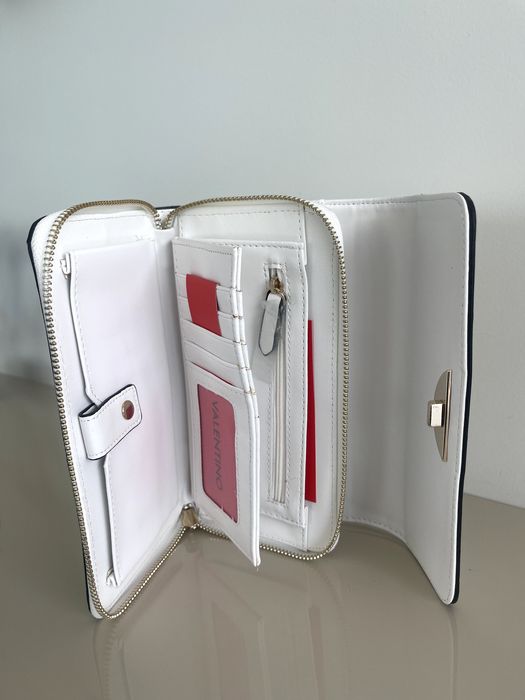 Valentino by Mario Valentino Дамско портмоне бяло-НОВО