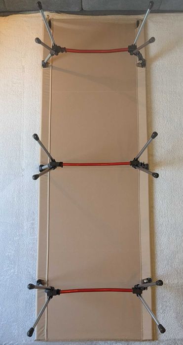 Преносимо леко сгъваемо легло за палатки, риболов, автокъмпинг