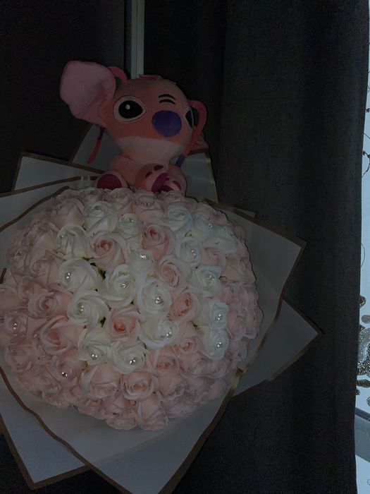 buchet trandafiri de sapun