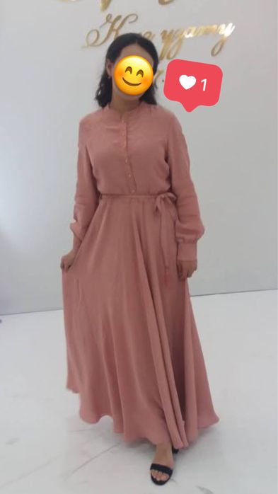 Платье в пол