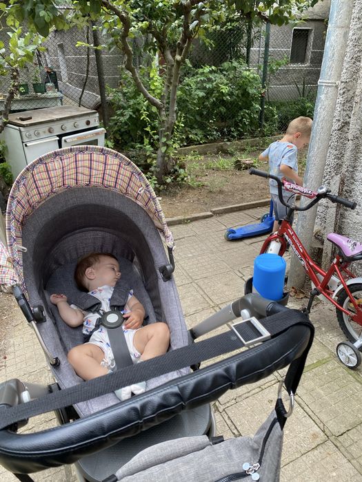 Детска колкчка Stokke 3 части - летен, зимен кош и столче