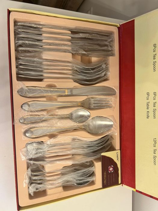 Tacamuri Zepter 24 piese placate cu aur