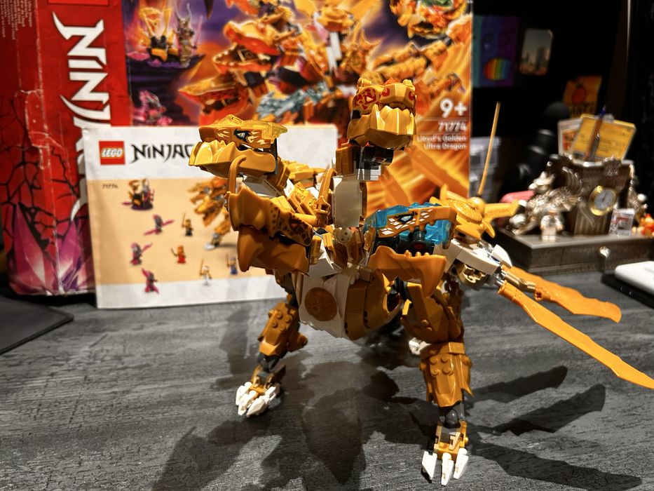 Lego 71774 Lloyd's Golden Ultra Dragon