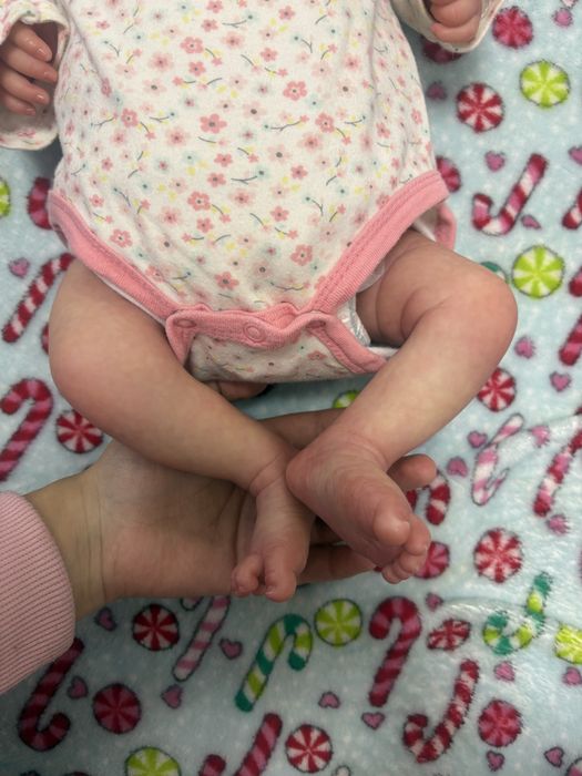 Bebelus reborn pictat manual