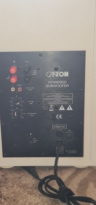 Subwoofer Canton M240 activ