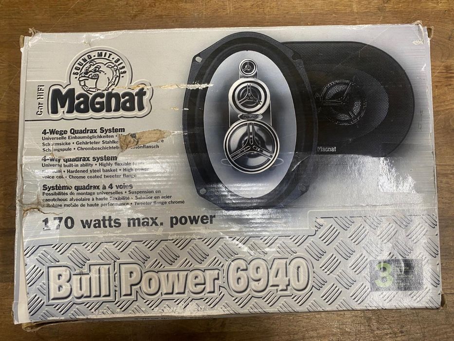 Boxe-difuzoare auto Magnat Bull Power 6940,noi,Old school