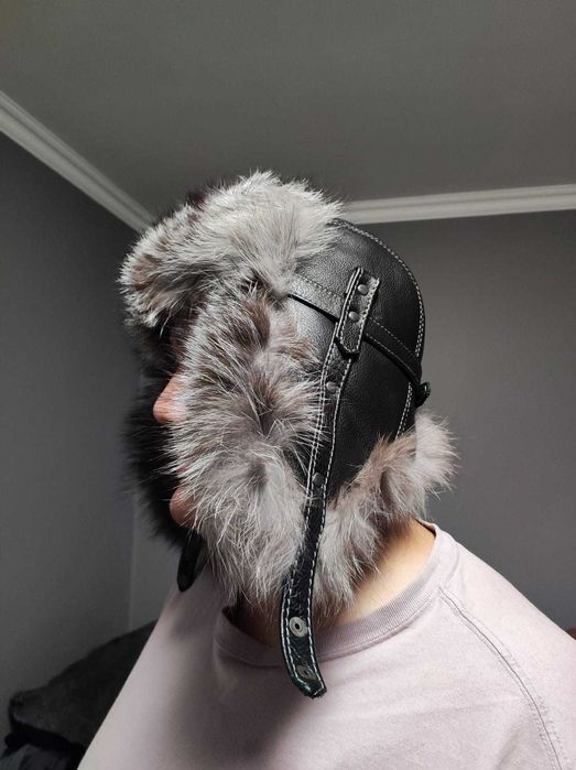 Шапка ушанка мужская