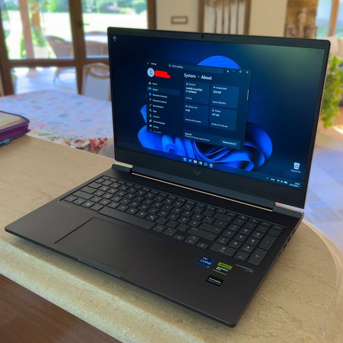 Геймърски Лаптоп HP Victus 16 i7-14700HX, RTX 4060, 32GB RAM