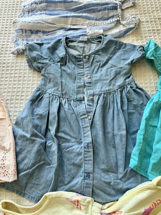 Лот летни дрешки 86/92 Zara,H&M и други