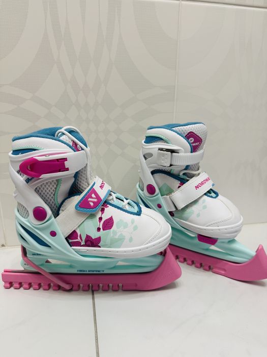 Коньки детские для девочек 26-31