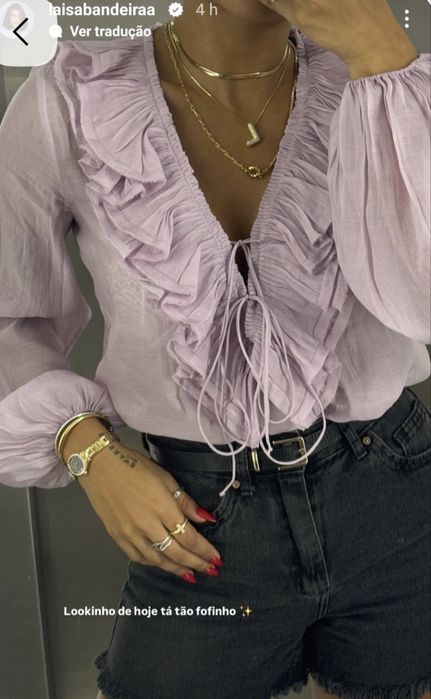 Zara  новa риза с волани