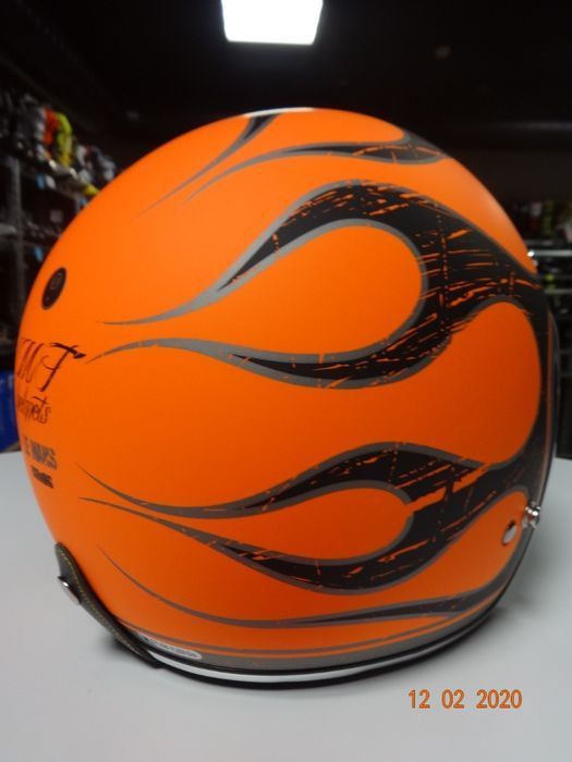 каска Mt helmets отворена каска ретро тъмни очила рокер  мото