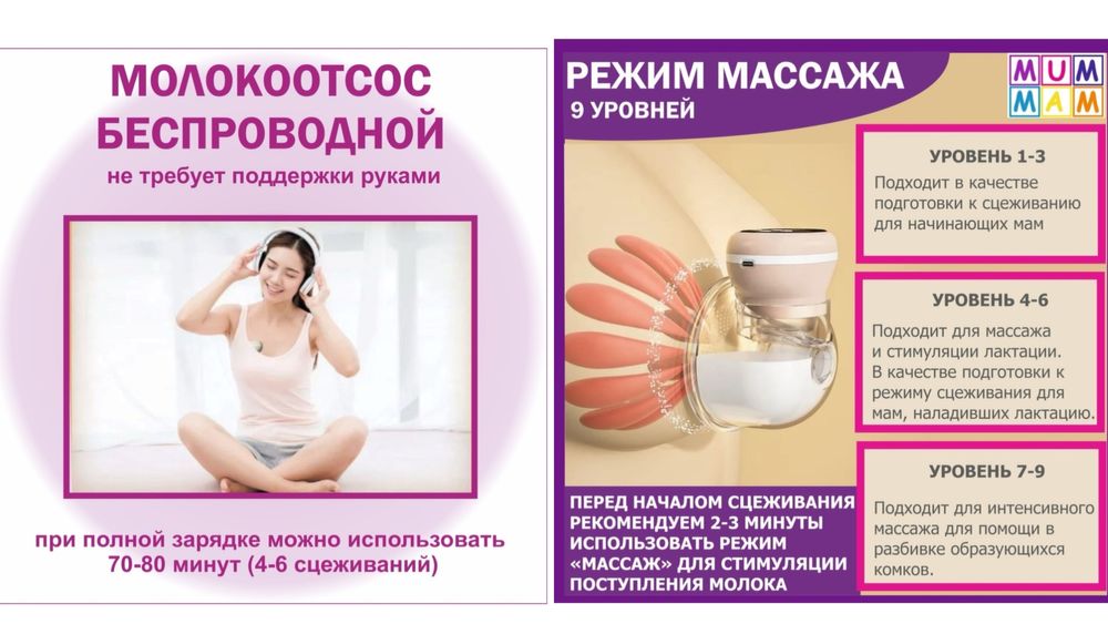 Продается электрический молокоотсос