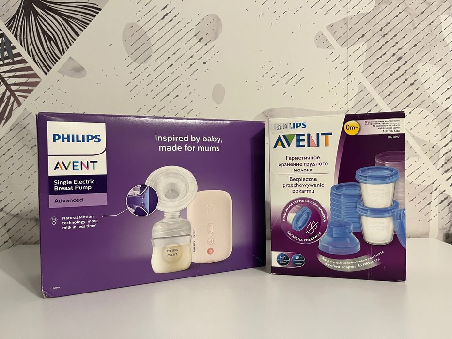 Помпа за кърма и контейнери за съхранение Philips Avent гаранция 11Май