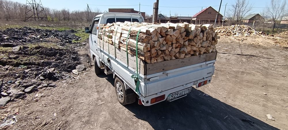 Дрова осина, береза колатые