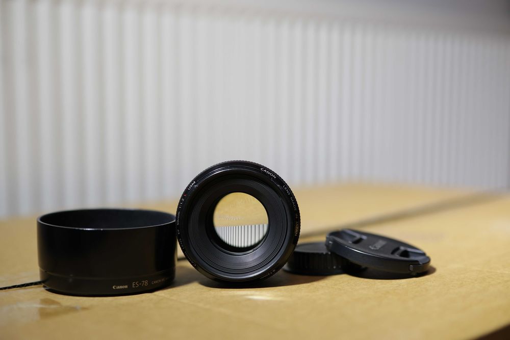 Obiectiv Canon EF 50 mm 1.2 L