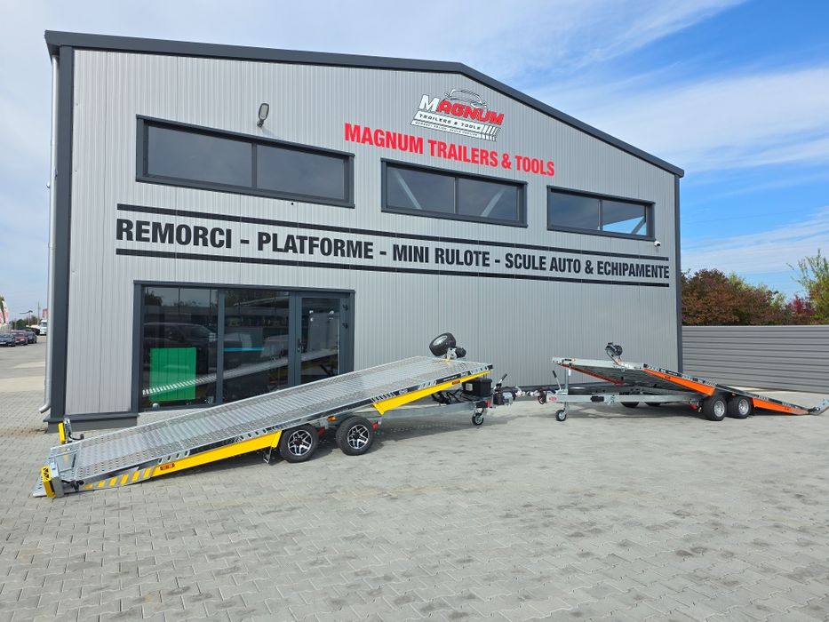 Platforma Trailer basculabila TA-NO GRAVITY 4.50 și 5.0 M