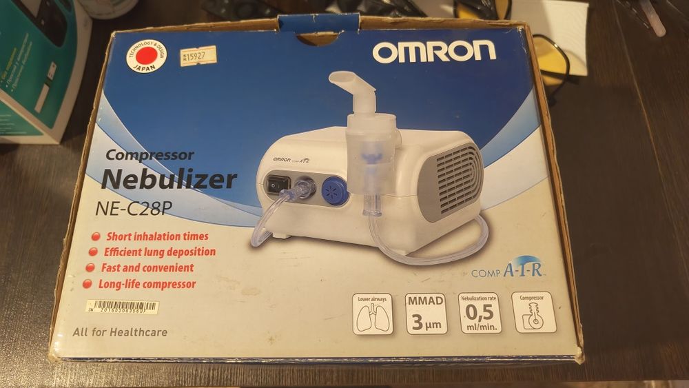 Компрессорный ингалятор (небулайзер) Omron NE-C28P