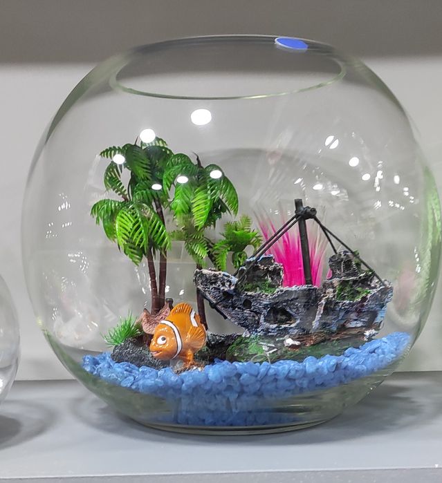 Круглые аквариумы!