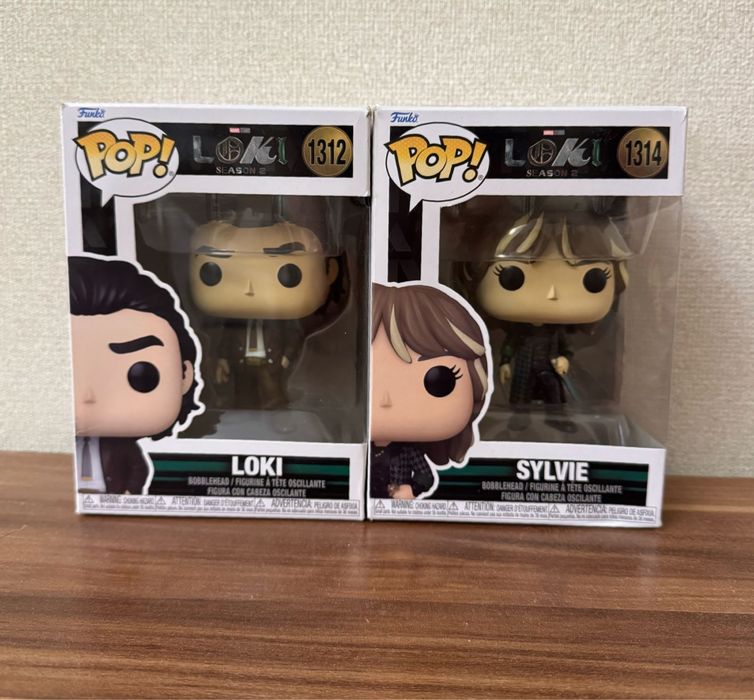Funko pop Локи и Сильвия из серии Loki season 2