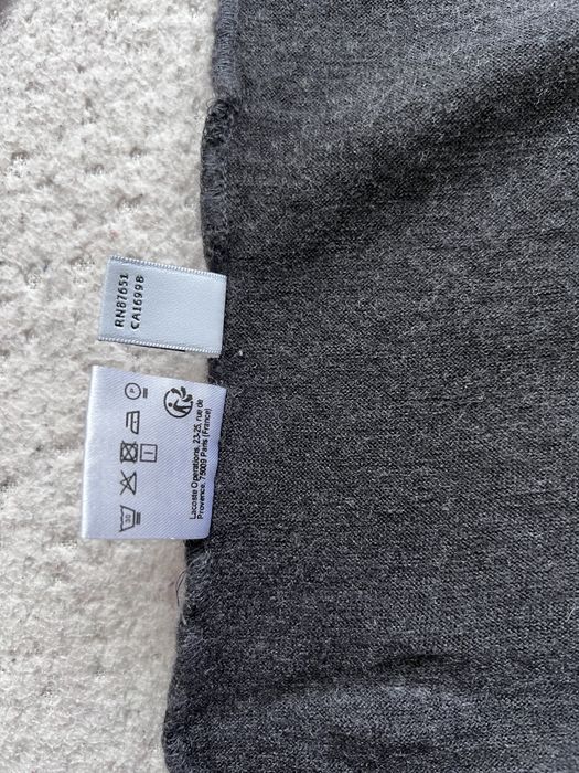 Блуза Lacoste 100% merino wool S размер