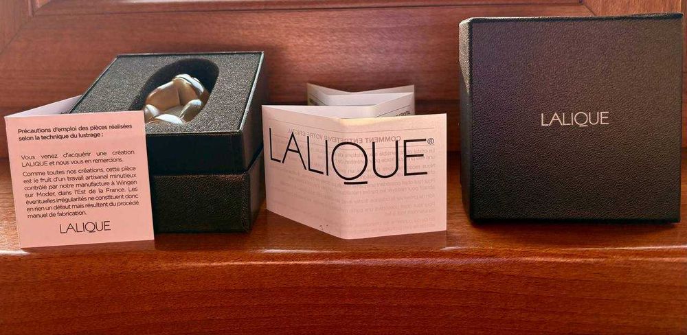 Набор из 3-х скульптур Lalique Three Wisdom Monkeys/ Обезьяны