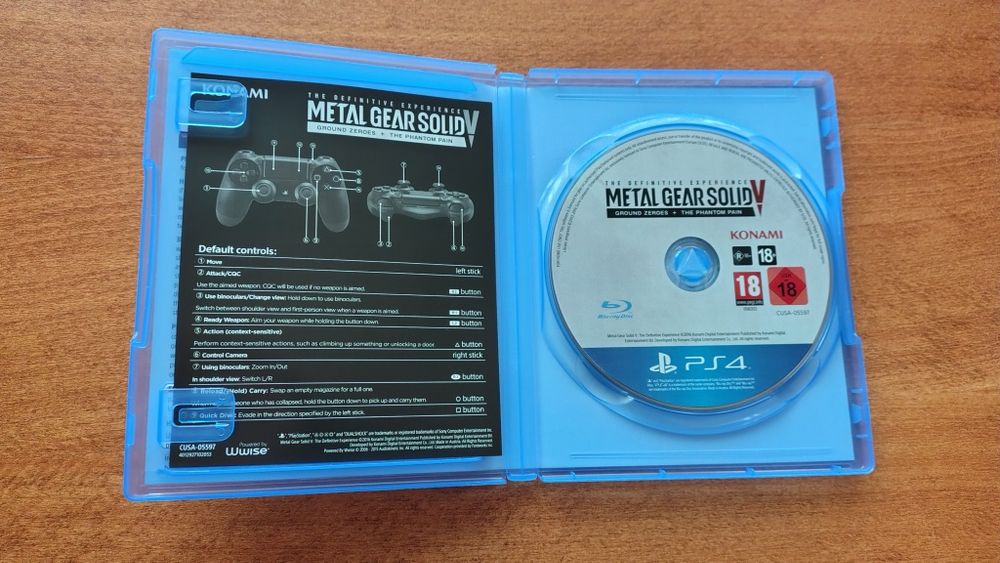Metal Gear Solid 5: The Definitive Experience PS4