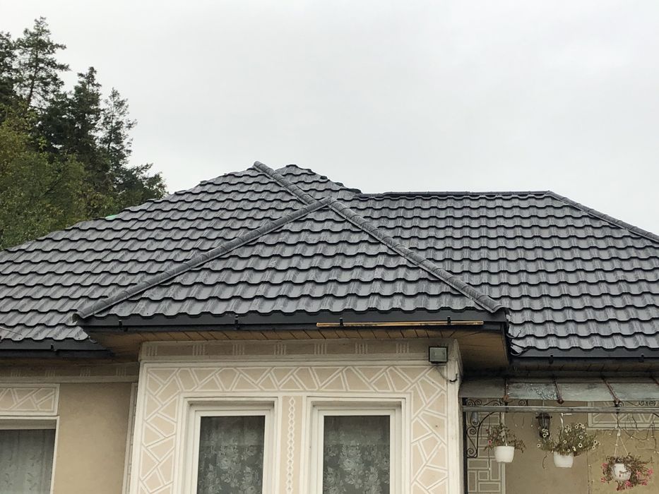 Tabla tip tigla .Sistem pluvial + montaj