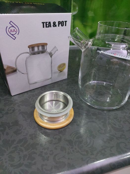 Чайник стеклянный 1,8 литра