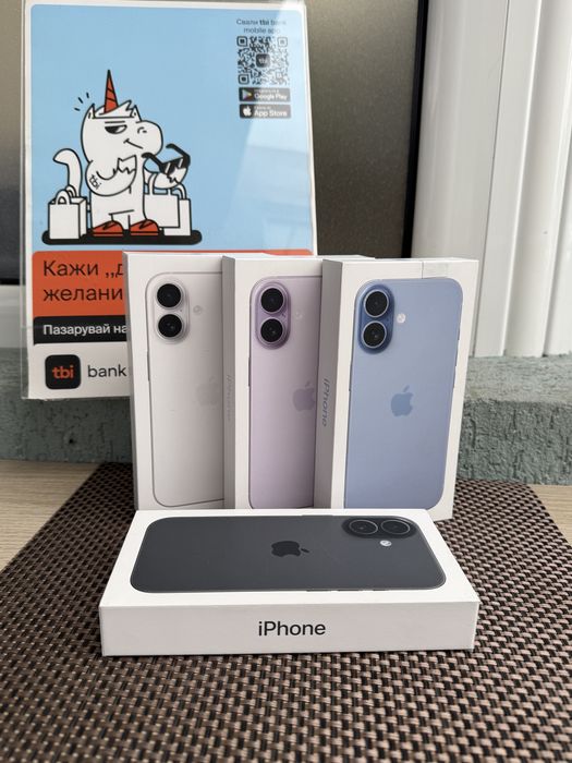 НОВ! *ЛИЗИНГ* iPhone 17 256Gb Black /White / Lavender / Mist Blue