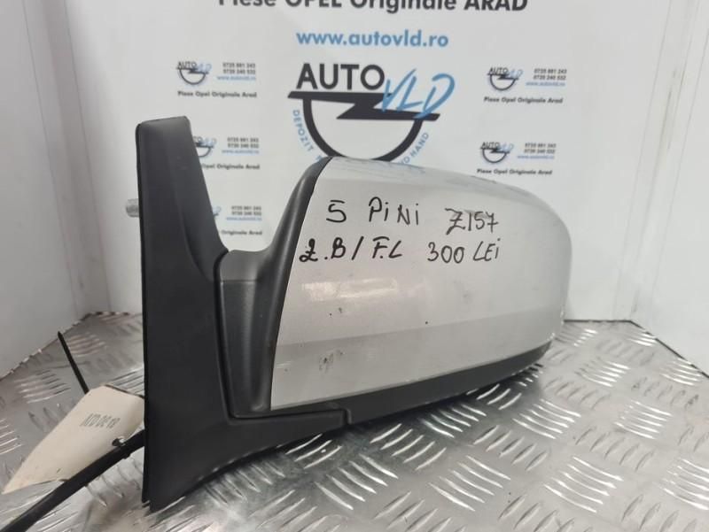 Oglinda Z157 gri stanga electrica 5 pini model mare Opel Zafira B Face