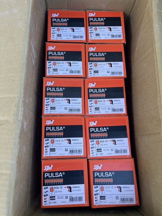 Cuie spit pulsa cu gaz 15,17,20,22,25,32,40 mm