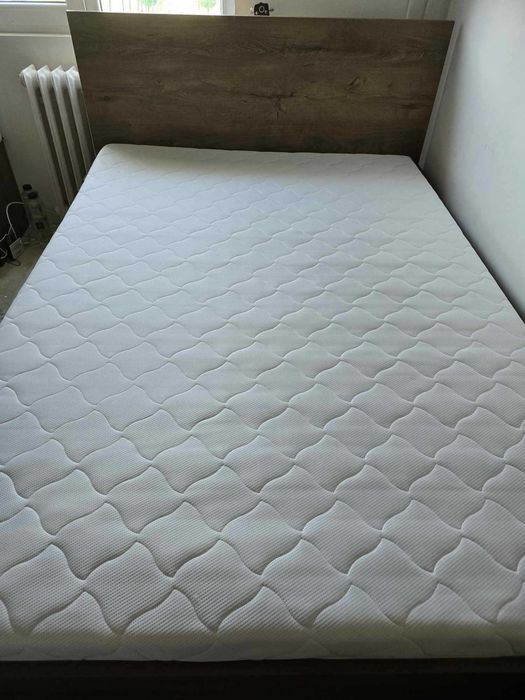 Pat complet + somiera + saltea + 2 noptiere SUPER OFERTA