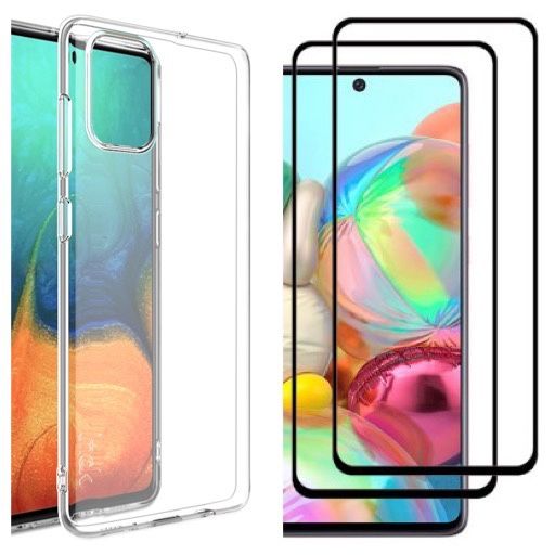 Samsung A24/A15/A14/A13/A12/A16/A17 Husa Sil Premium + Folie Sticla 9D