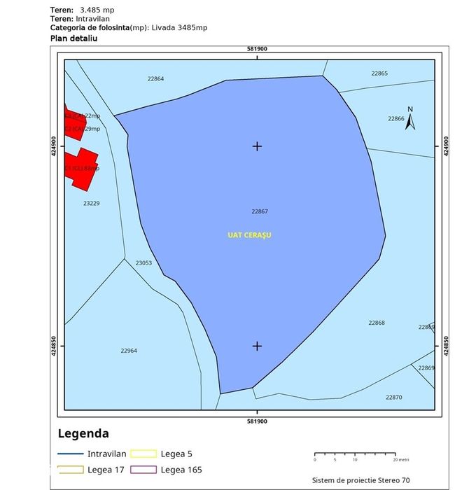 Oportunitate investitie teren  – Cerasu, Prahova | 3.485 mp | View s
