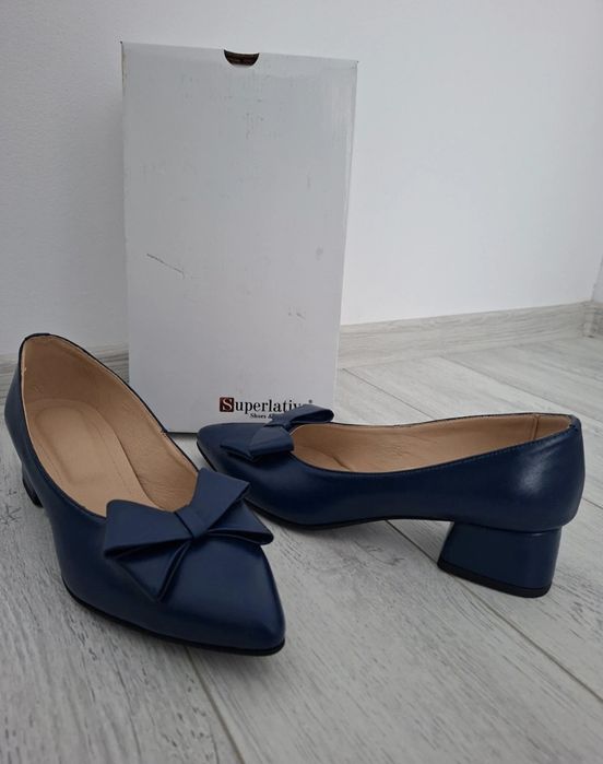 Pantofi dama piele naturala