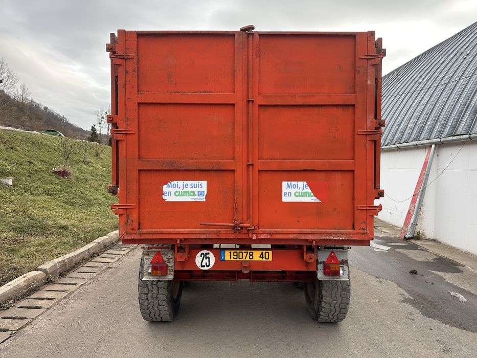 Remorca tandem, bena cereale Moline SB12