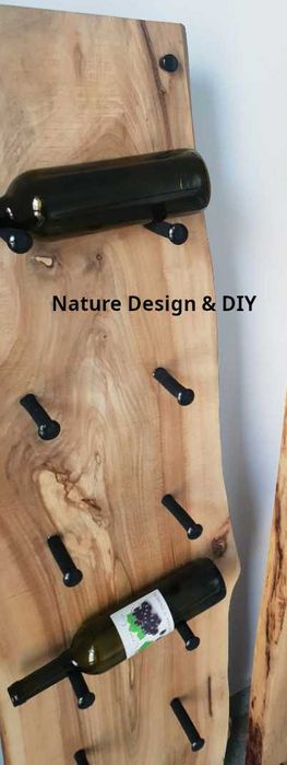 Suport vertical de depozitare sticle vin / sampanie