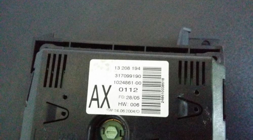 ecran display bord lcd cd opel astra h 2004 computer afisaj 317099190