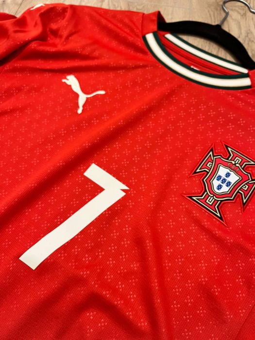 Tricou Puma Cristiano Ronaldo 7 Semnat Autograf CR7 Portugal