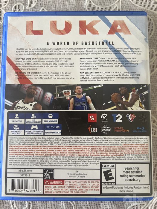 Play station disk 4
