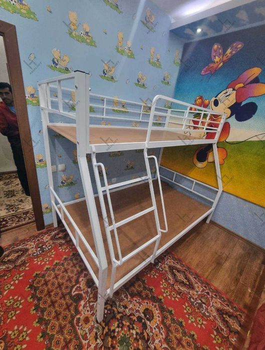 двухярусная кроват ikkietajli krovat metal krovat dvuxyarusniy krovat