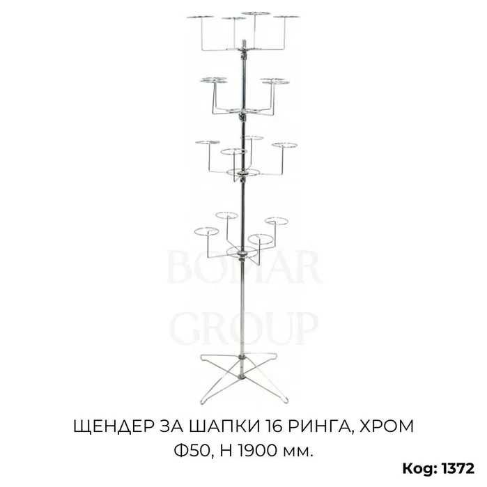 Щендери за аксесоари, шапки, очила, дрехи, перфо пано/ПРОФЕСИОНАЛНИ/
