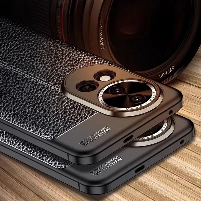 Huawei Nova 13 / 13 Pro / Кейс гръб кожена шарка